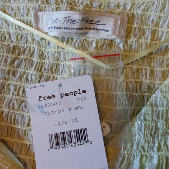 Free People Little Bit of Something Ombre Blouse - Picture 5 of 6